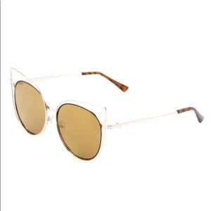 Metal Cat Eye Sunglasses